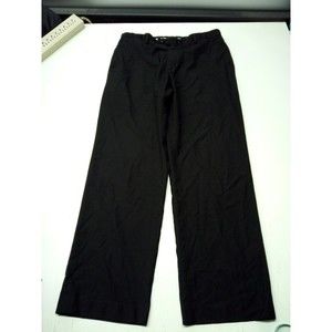 J Ferrar Men’s Size 36x32 Black Dress Pants Flat Front Slash Pockets EUC